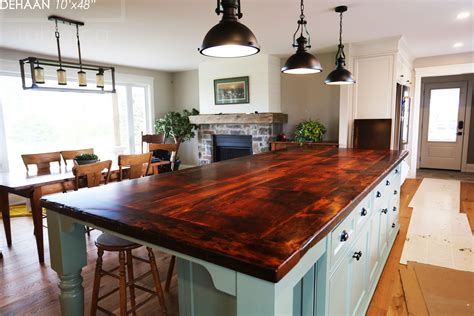 Reclaimed Wood Island Top