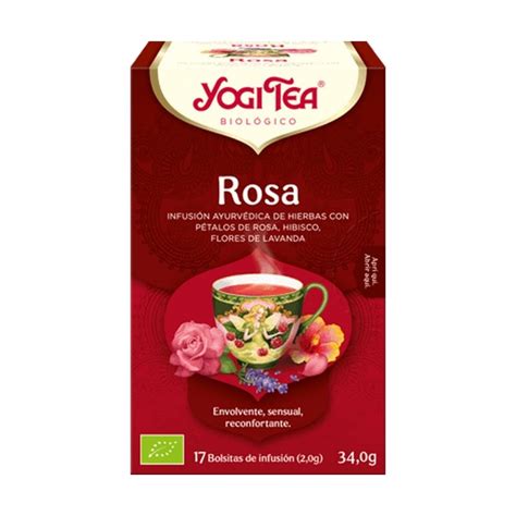 Yogi Tea Rosas Biol Gico T De Rosas Un T Amoroso Dulce Y Arom Tico