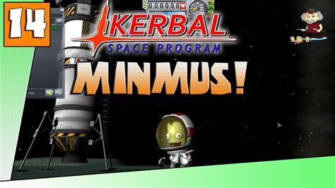 MANNED MINMUS LANDING Let S Play KSP 1 1 2 Career Mode Ep 14