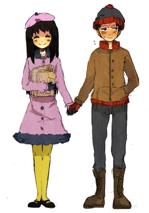 Stan Marsh And Wendy Testaburger South Park Drawn By T66sobakasu