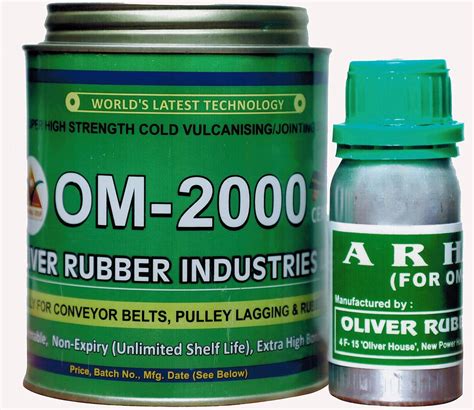 Oliver Rubber Om Rubber Cement Cold Vulcanizing Fluid For Conveyor