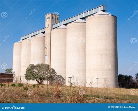 Grain Silo stock photo. Image of agriculture, building - 26898270