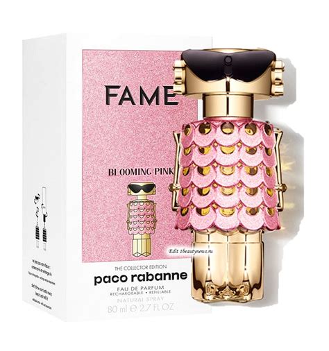 Новый аромат Paco Rabanne Fame Blooming Pink 2023 1BEAUTYNEWS RU