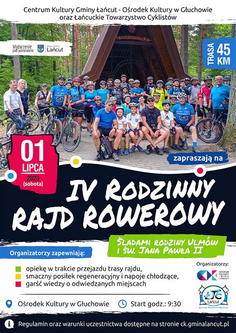 Iv Rodzinny Rajd Rowerowy Ladami Rodziny Ulm W I W Jana Paw A Ii