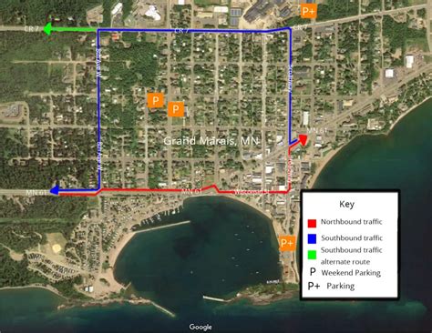 Grand Marais Campground Map