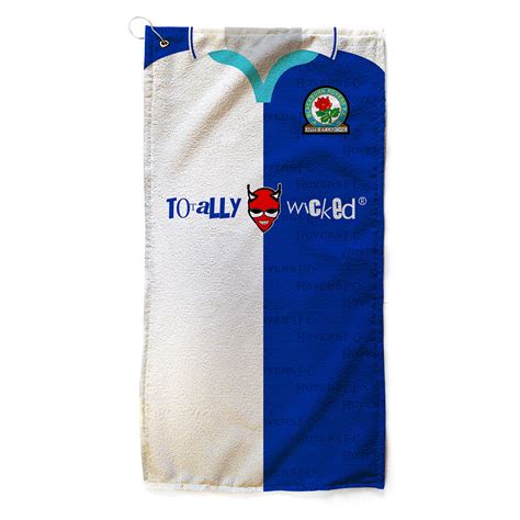 Blackburn Rovers 2324 Home Golf Towel The Terrace Store