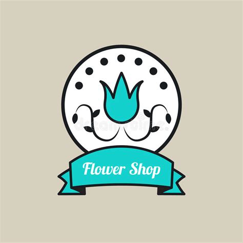 Fleuriste De Logo Illustration De Vecteur Illustration Du Concept