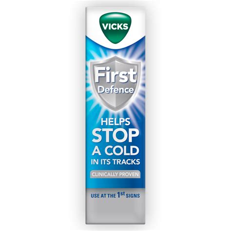 Vicks First Defence Cold Virus Blocker Nasal Spray Bottle Ml