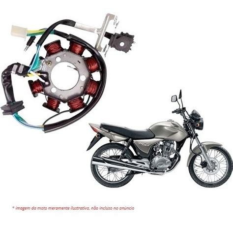 Estator Magneto Honda Cg Titan A Base Embus Frete Gr Tis