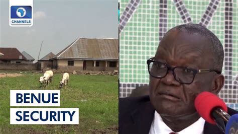 Governor Ortom Plans To Amend Anti Grazing Law Youtube