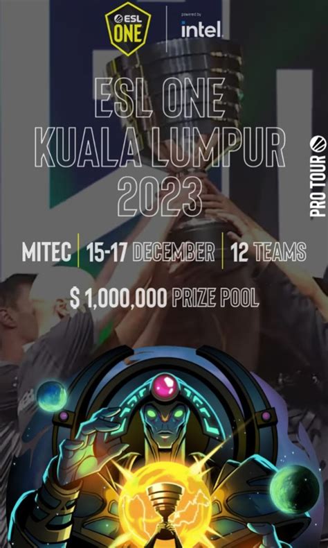 ESL One Kuala Lumpur 2023 DOTA Tickets Vouchers Event Tickets On