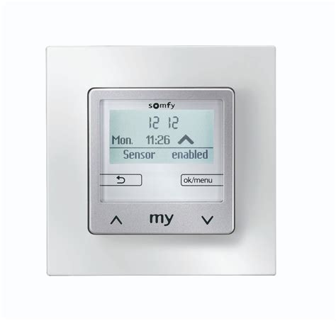 Somfy Chronis Smoove Uno Pure Frame Inbouw Screendirect