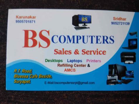 B S Computers in Rt Road-Suryapet HO,Suryapet - Best HCL-Computer Repair & Services in Suryapet ...