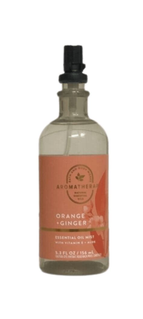 Aromatherapy Orange Ginger Mist 5 3 Fl Oz