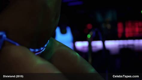 Riley Keough Hot Striptease