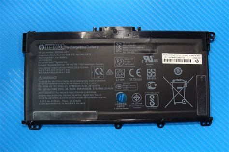 HP Pavilion X360 14 14m Cd0003dx Battery 11 55V 41 9Wh 3470mAh TF03XL