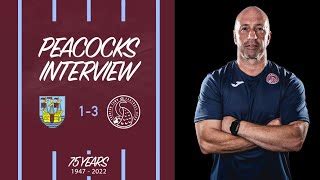 ROB DRAY INTERVIEW WEYMOUTH 1 3 TAUNTON TOWN By Taunton Town Football