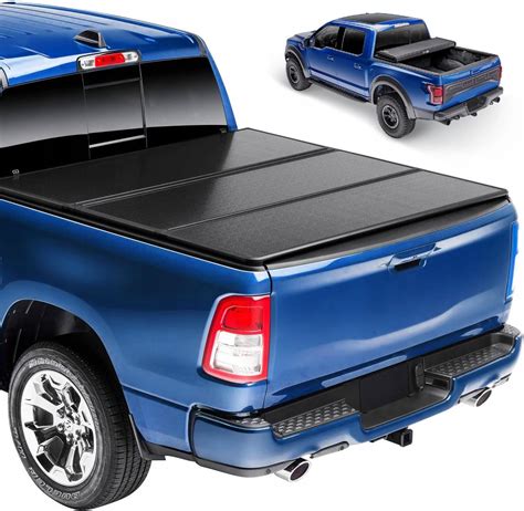 Amazon PickupZone 5 6 Hard Fiberglass Tri Fold Truck Bed