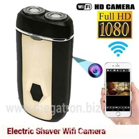 Jual Wifi Spy Camera Model Electric Shaver Pantau Live Via Hp Android