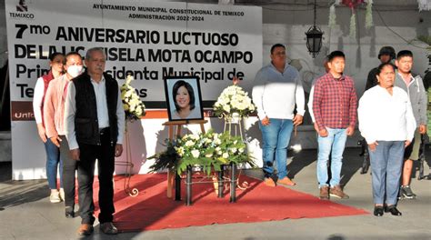 Rinden En Temixco Homenaje A Gisela Mota Noticias Diario De Morelos