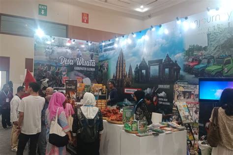 Anjungan Sleman Disambut Antusias Di Gebyar Wisata Nusantara Expo