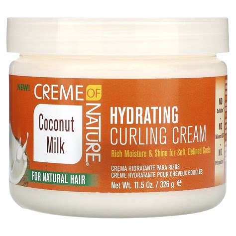 Creme Of Nature Coconut Milk Hydrating Curling Cream For Natural Hair