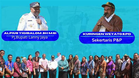 Pemerintah Kabupaten Lanny Jaya Membuka Kegiatan Gasing Smp Yppgi Tiom