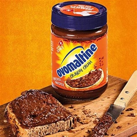 Ovomaltine Crunchy Cream Chocolate Spread With Malty Crunchy Pieces