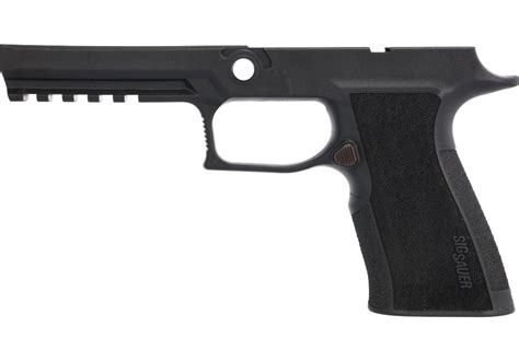 P320 Xten Xfull 45 Acp Grip Module Black Medium Grip