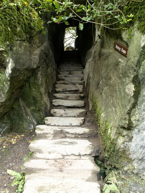 Blarney Castle Grounds Wishing Steps © Andy Beecroft Geograph Ireland