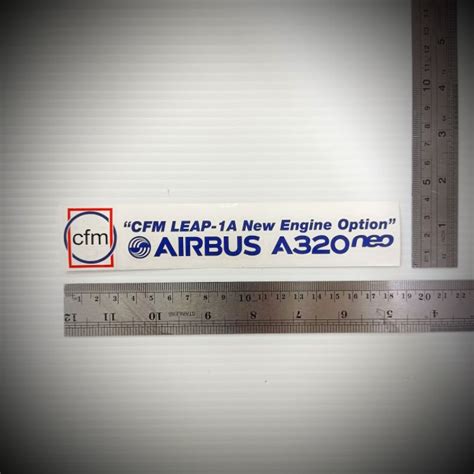 Cutting Sticker Airbus A320 Neo Cfm Shopee Malaysia