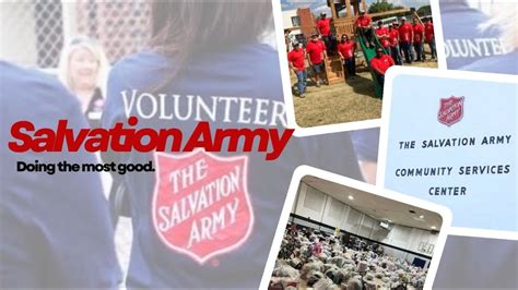 Community Service Spotlight Salvation Army Youtube