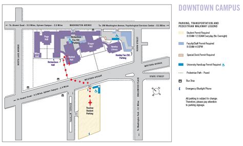 Ualbany Campus Map