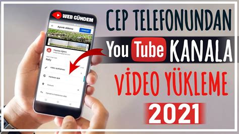 Telefondan Youtube Nasil V Deo Y Klen R Youtube