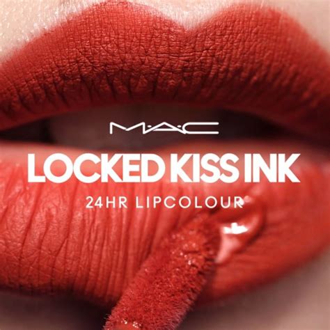 【new】mac Locked Kiss Ink Lipcolour Waterproof Transfer Proof Liquid Lipstick Matte Finish