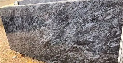 Polished SGM Vizag Blue Granite Slab For Countertops Thickness 15 20