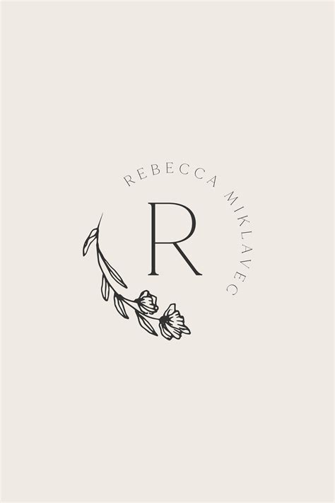 Elegant and Timeless Logo Design — Rebecca Lee Creative in 2024 | Timeless logo design, Elegant ...