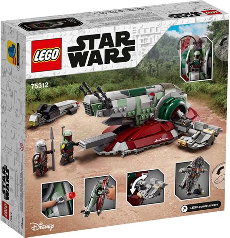 Boba Fetts Starship Lego Star Wars 75312 Wayland Games Wayland Games