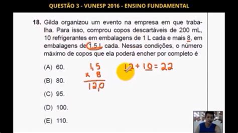 90 QuestÕes Resolvidas De Concurso MatemÁtica BÁsica Vunesp Youtube