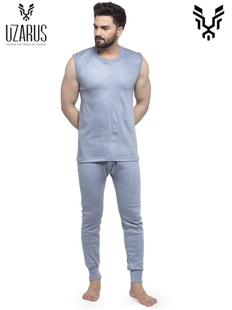 Warm Cotton Blend Mens Thermal Sleevesless R Neck Set Boys At Rs 235piece In Agra