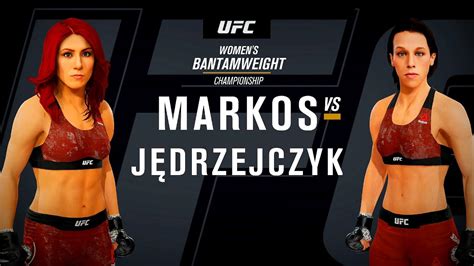 Ea Sports Ufc Gameplay Joanna J Drzejczyk Vs Randa Markos Youtube