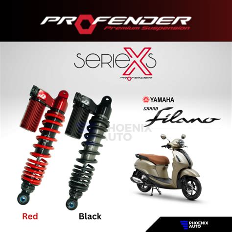 Profender X Series สำหรบ Yamaha Grand Filano ป 2018 ปจจบน สงสแตน