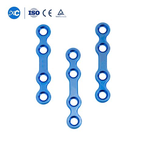 2 0mm Titanium Orthopedic Mini Maxillofacial Plates With Self Drilling