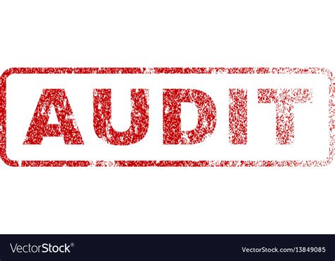 Audit rubber stamp Royalty Free Vector Image - VectorStock