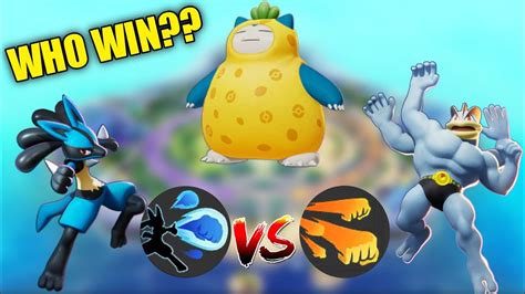 Which Pokemon Close Combat Can Kill Snorlax First Pokemon Unite YouTube