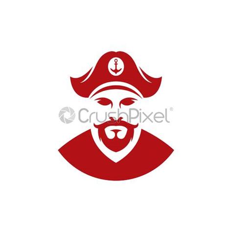 Captain Logo Images Stock Vector Crushpixel