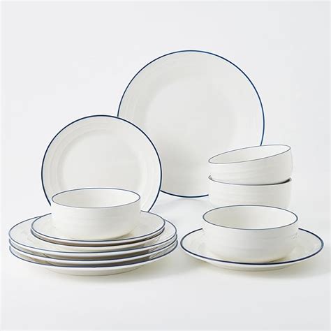 Amazon Pokini White Dinnerware Sets Plates And Bowls Sets Pcs