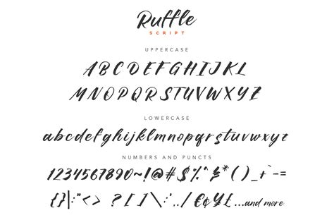 Ruffle Casual Brush Font By Konstantine Studio Thehungryjpeg