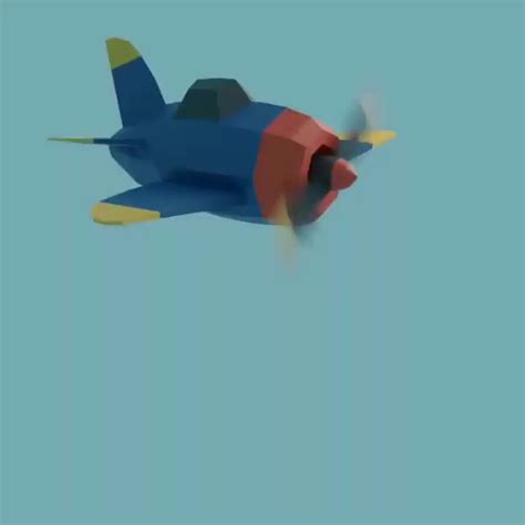 ArtStation - 3d plane animation