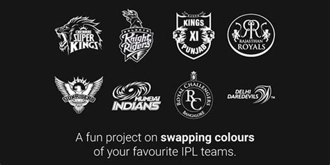 IPL Logos - Colours Swapped on Behance